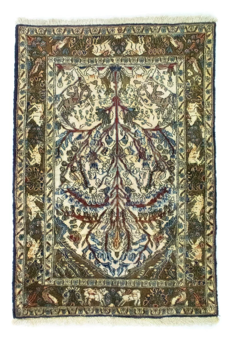 Moud Teppich 82x117cm - Perserteppich - beige
