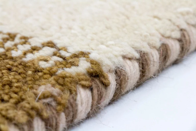 Gabbeh Teppich Indus 71x137cm - Wollteppich - mehrfarbig