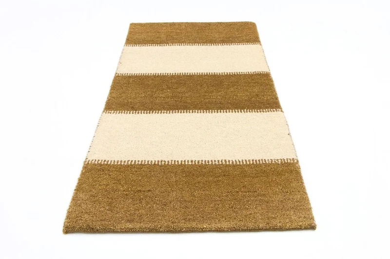 Gabbeh Teppich Indus 71x137cm - Wollteppich - mehrfarbig
