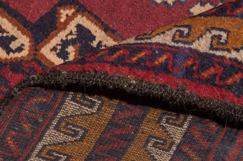 Belutsch Teppich 82x147cm - Orientteppich - blau