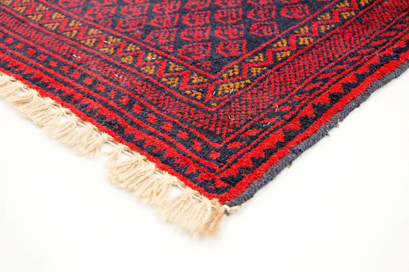 Belutsch Teppich 80x122cm - Orientteppich - rot