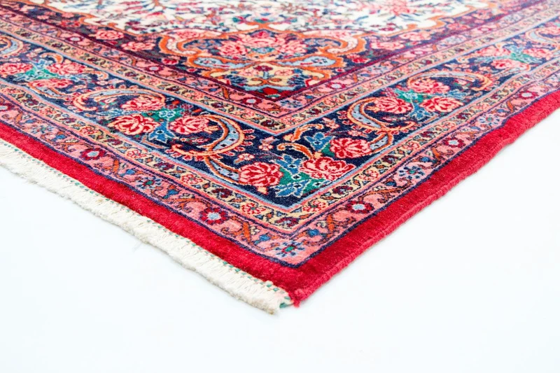 Ghom Teppich 213x333cm - Perserteppich - beige