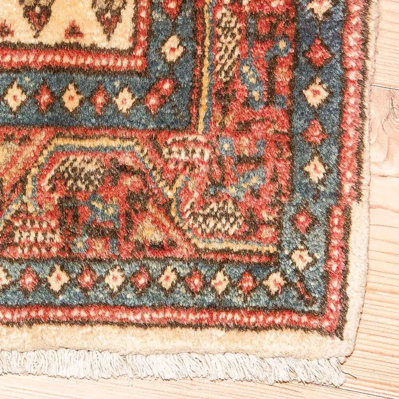 Mir Teppich 82x300cm - Perserteppich - gold