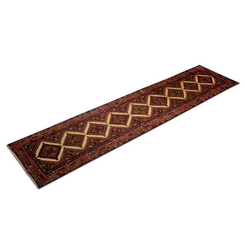 Ardebil Teppich 78x325cm - Perserteppich - braun