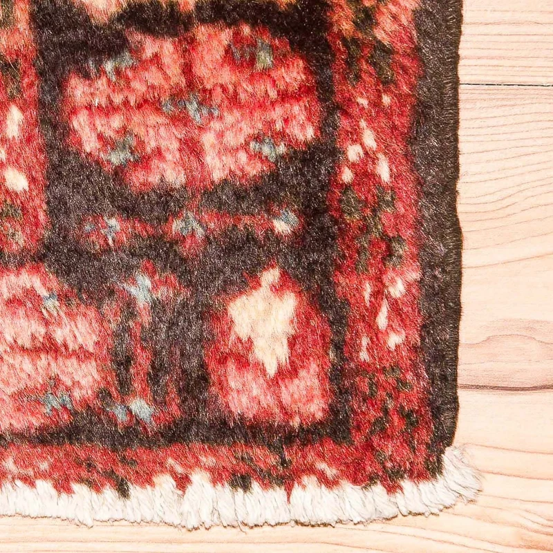 Hamadan Teppich 68x273cm - Perserteppich - rot